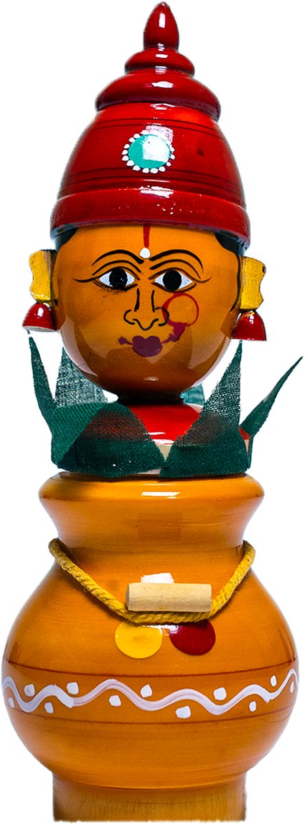 Etikoppaka Gowri Lakshmi  Kalasam - Lacquerware Toy - View 1