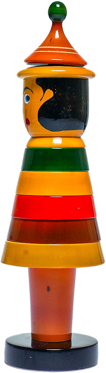 Ettikopokka Joker Couting Dolls - Lacquerware Toy - View 4