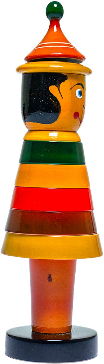 Ettikopokka Joker Couting Dolls - Lacquerware Toy - View 2