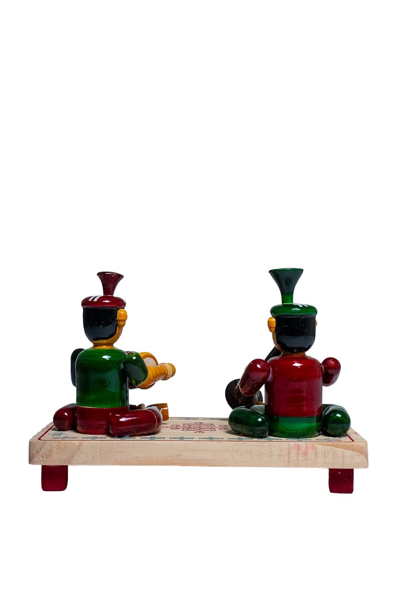 Ettikoppaka sannai set 2 dolls - View 3