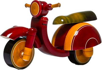 Etikoppaka Toy Scooter Small - Lacquerware Toy