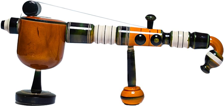 Ettikopokka Veena - Lacquerware Toy - View 2