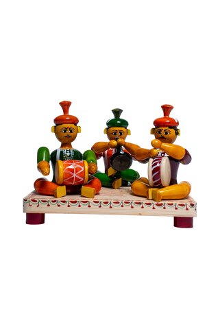 Ettikoppaka sannai set 3 dolls