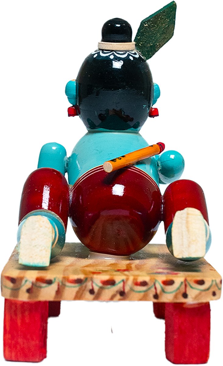Etikoppaka Crawling Krishna - Lacquerware Toy - View 2