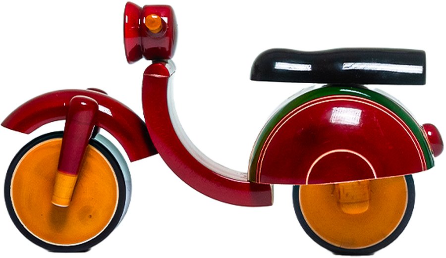 Etikoppaka Toy Scooter Large - Lacquerware Toy - View 3