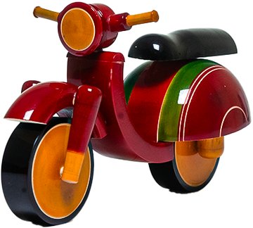 Etikoppaka Toy Scooter Large - Lacquerware Toy