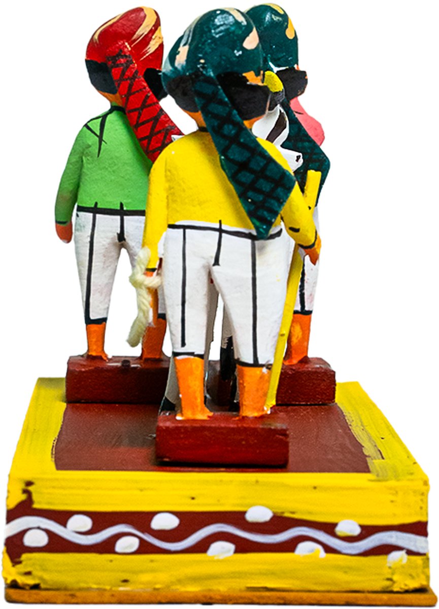 Kondapalli Gangireddu Set - Handcrafted Wooden Toy - View 3