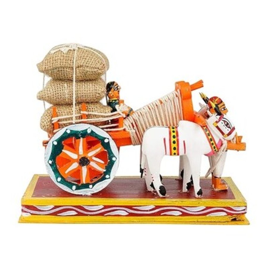 Kondapalli Wooden Bullock Cart - View 1