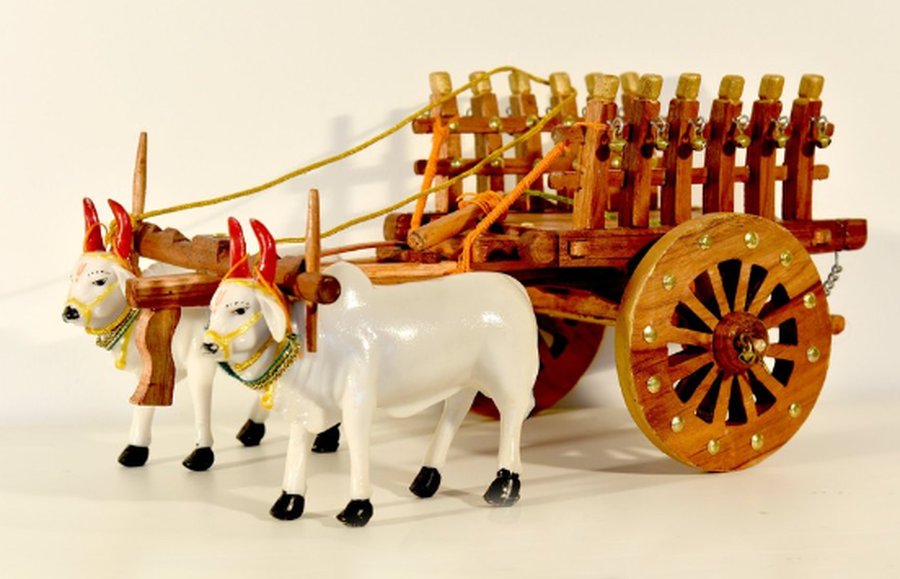 Kondapalli Wooden Bullock Cart - View 2